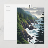Oregon Coast Briefkaart (Voorkant / Achterkant)