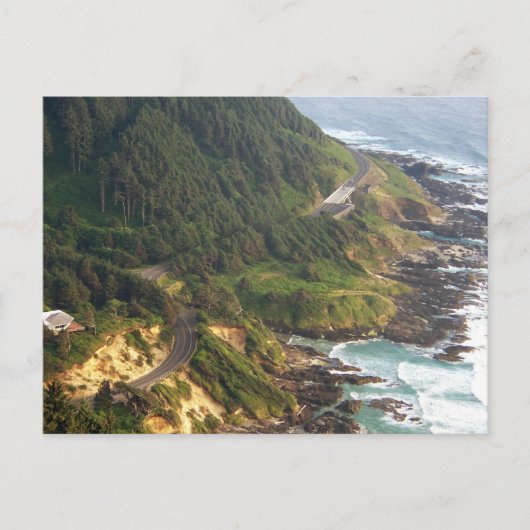 Oregon Coast Briefkaart (Voorkant)