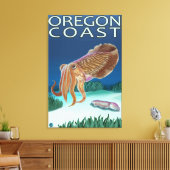 Oregon Coast Cutlefish Canvas Afdruk (Insitu (Woonkamer))