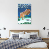 Oregon Coast Cutlefish Canvas Afdruk (Insitu (Slaapkamer))