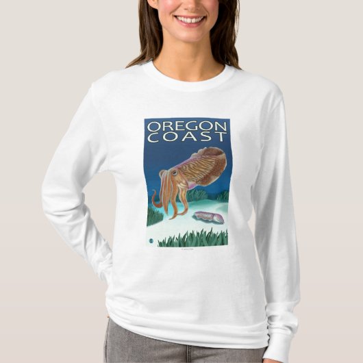 Oregon Coast Cutlefish T-shirt (Voorkant)