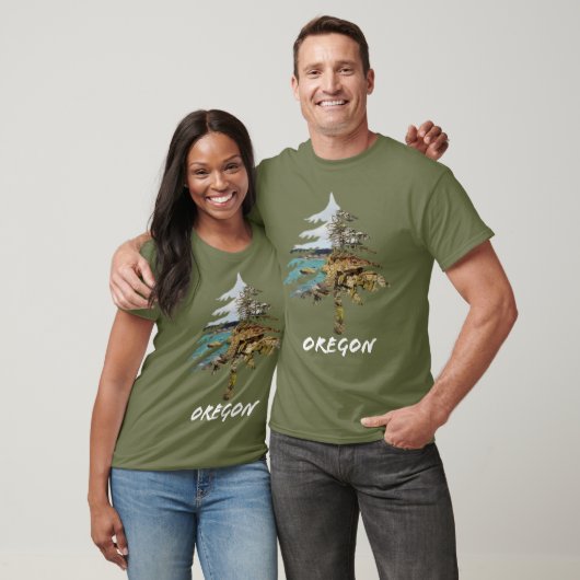 Oregon Coast Dark T-shirt (Unisex)