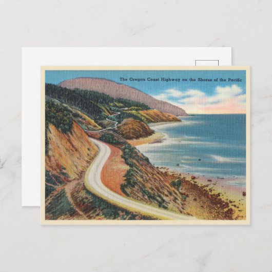 Oregon Coast Highway Briefkaart (Voorkant / Achterkant)