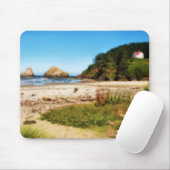Oregon Coast House Mousepad Muismat (Met muis)