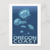 Oregon Coast Jellyfish Briefkaart (Voorkant)