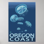 Oregon Coast Jellyfish Poster (Voorkant)
