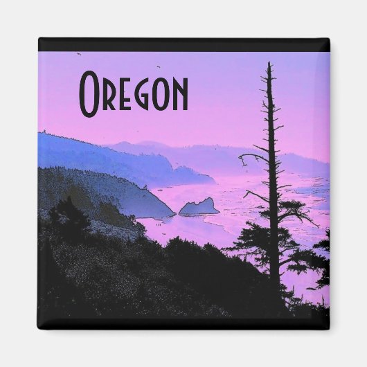 Oregon Coast Magnet (Voorkant)