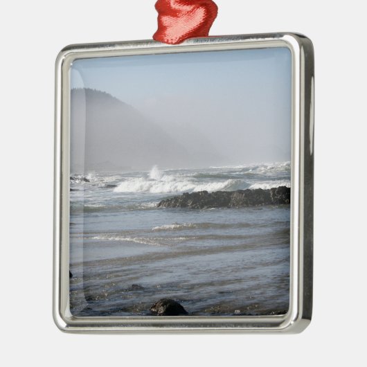 Oregon Coast Metalen Ornament (Links)
