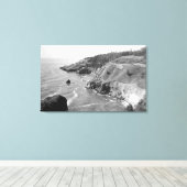 Oregon Coast North van Kaap Fowlwethe Canvas Afdruk (Insitu (Houten vloer))