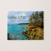Oregon Coast Personalized Pacific Northwest Legpuzzel (Horizontaal)