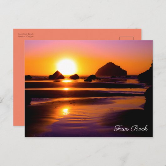 Oregon Coast Post Card Briefkaart (Voorkant / Achterkant)