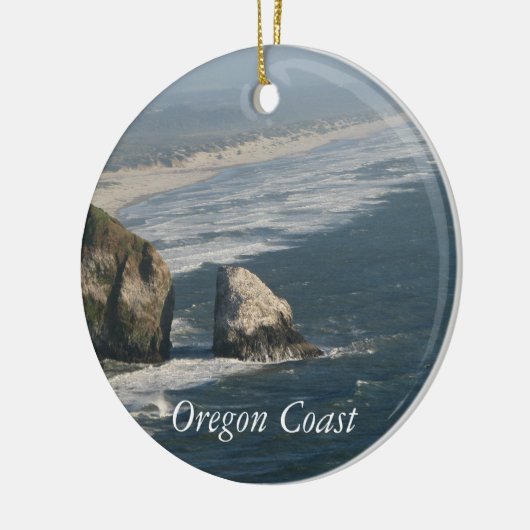 Oregon Coast Rocks Keramisch Ornament (Links)