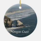 Oregon Coast Rocks Keramisch Ornament (Achterkant)