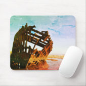 Oregon Coast  Shipwreck Mousepad Muismat (Met muis)