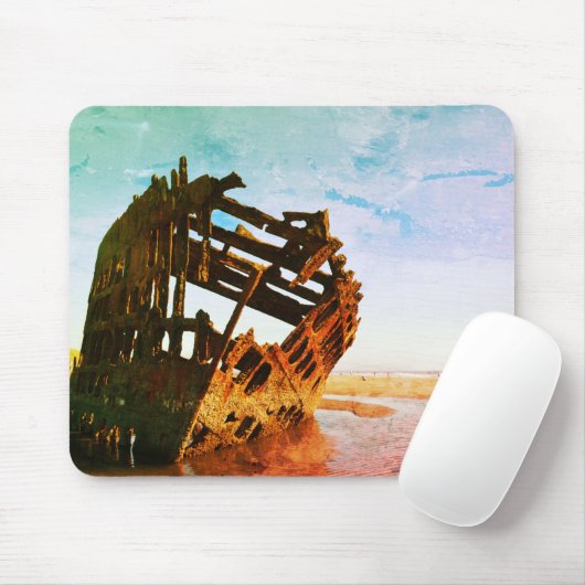 Oregon Coast  Shipwreck Mousepad Muismat (Met muis)