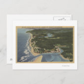Oregon Coast - Siletz Bay, Taft, Nelscott Briefkaart (Voorkant / Achterkant)