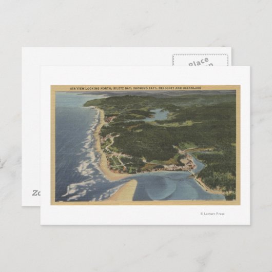 Oregon Coast - Siletz Bay, Taft, Nelscott Briefkaart (Voorkant / Achterkant)