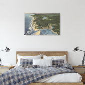 Oregon Coast - Siletz Bay, Taft, Nelscott Canvas Afdruk (Insitu (Slaapkamer))
