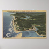 Oregon Coast - Siletz Bay, Taft, Nelscott Poster (Voorkant)