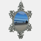 Oregon Coast Snowflake Ornament (Links)
