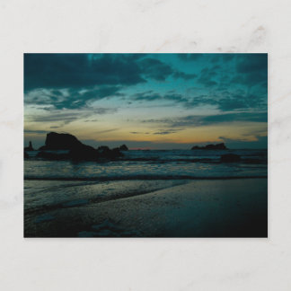 Oregon Coast Sunset 02 Briefkaart