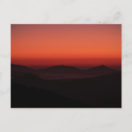 Oregon Coast Sunset 03 Briefkaart (Voorkant)