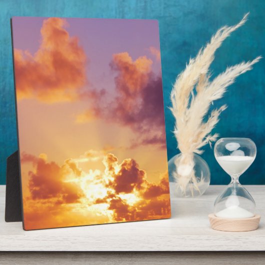 Oregon Coast Sunset at Beach Fotoplaat (Zijkant)