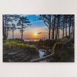 Oregon Coast Sunset at Cape Lookout Legpuzzel