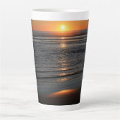 Oregon Coast Sunset Photo Latte Mok (Voorkant)