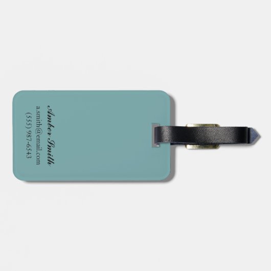 Oregon Coast Tidepool Bagagelabel (Achterkant horizontaal)