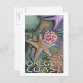 Oregon Coast Tidepool Briefkaart (Voorkant / Achterkant)