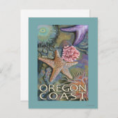 Oregon Coast Tidepool Briefkaart (Voorkant / Achterkant)