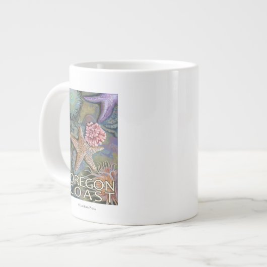 Oregon Coast Tidepool Grote Koffiekop (Links)