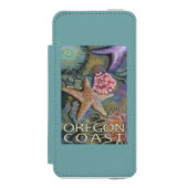 Oregon Coast Tidepool Incipio iPhone Portemonnee Hoesje (Voorkant Agenda)