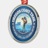 Oregon Coast Trail (C) Metalen Ornament (Links)