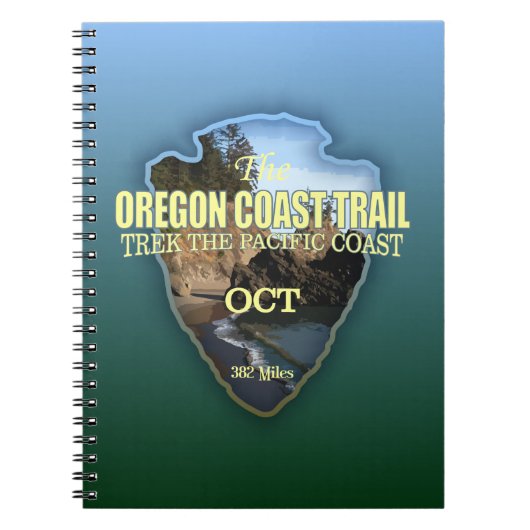 Oregon Coast Trail (pijlpunt) Notitieboek (Voorkant)