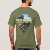 Oregon Coast Trail (pijlpunt) T-shirt (Achterkant)