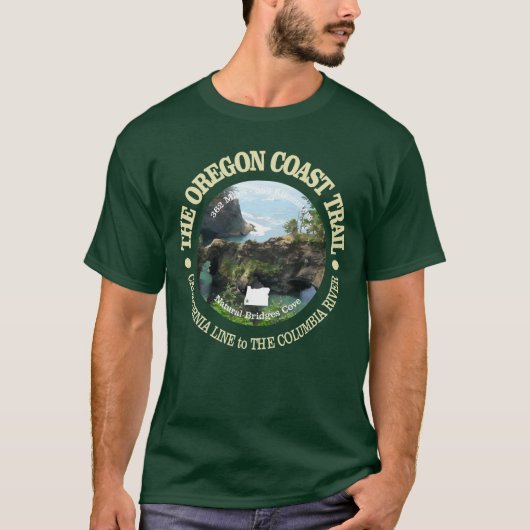 Oregon Coast Trail T-shirt (Voorkant)