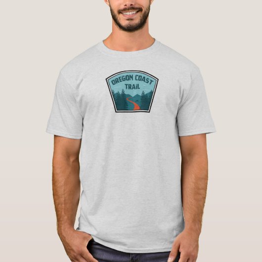 Oregon Coast Trail T-shirt (Voorkant)