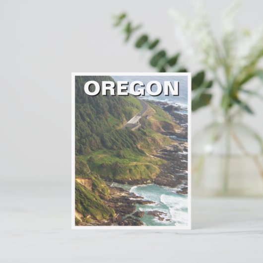 Oregon Coast Travel Briefkaart (Staand voorkant)
