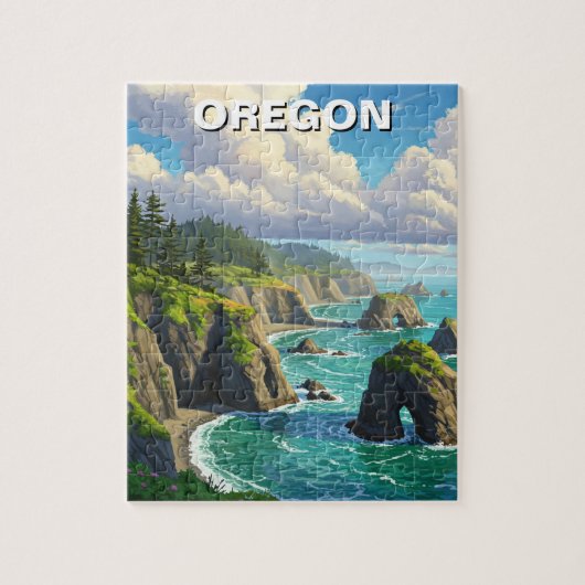 Oregon Coast Travel Legpuzzel (Verticaal)