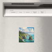 Oregon Coast Travel Magneet (Insitu (Vaatwasser))