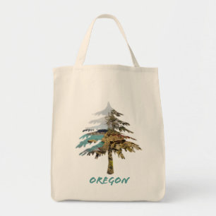 Oregon Coast Tree Tote Bag