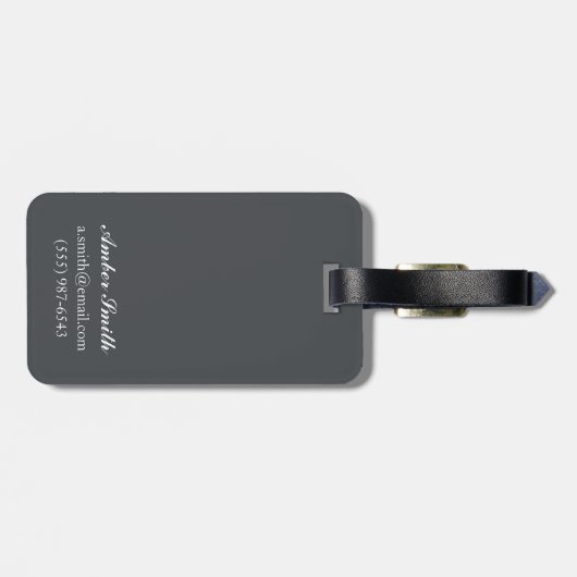 Oregon Coast Tufted Puffin Bagagelabel (Achterkant horizontaal)