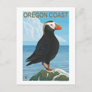 Oregon Coast Tufted Puffin Briefkaart