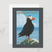 Oregon Coast Tufted Puffin Briefkaart (Voorkant / Achterkant)