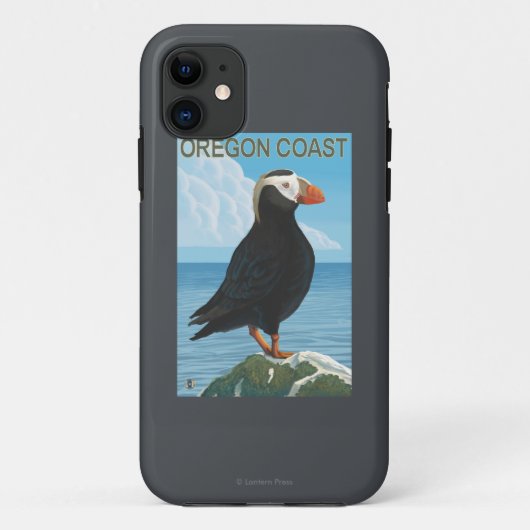 Oregon Coast Tufted Puffin Case-Mate iPhone Case (Achterkant)