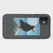 Oregon Coast Tufted Puffin Case-Mate iPhone Case (Achterkant (horizontaal))