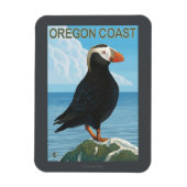 Oregon Coast Tufted Puffin Magneet (Verticaal)