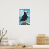 Oregon Coast Tufted Puffin Poster (Keuken)